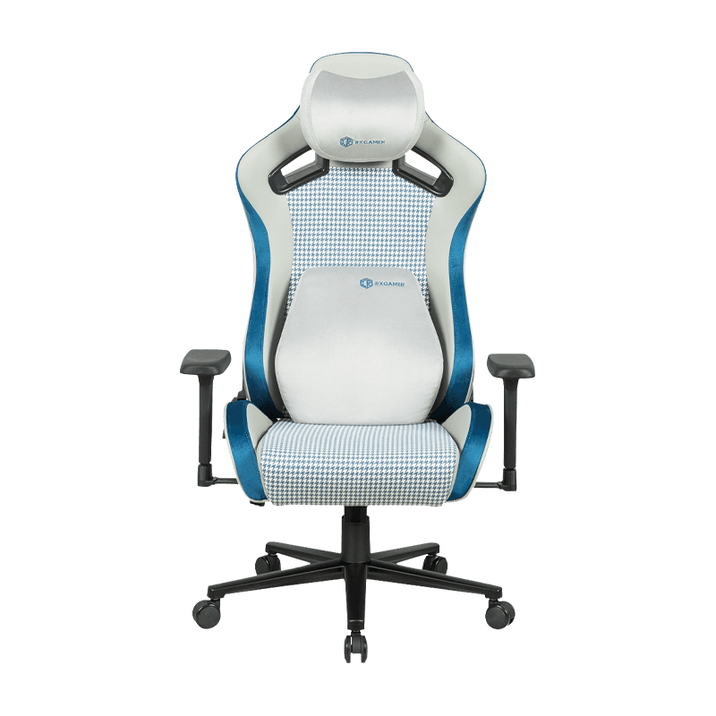 RXGAMER RX-2173 Výškově nastavitelné polohovací látkové herní křeslo