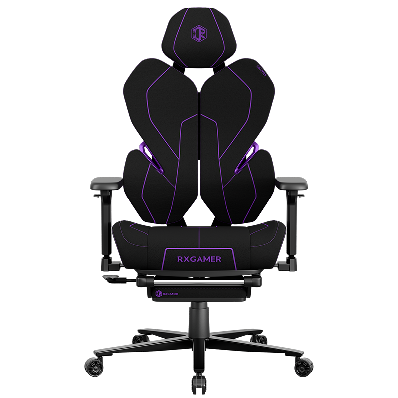 RXGAMER RX-K6-6301 ergonomický design herní židle s pohodlnými nášlapy