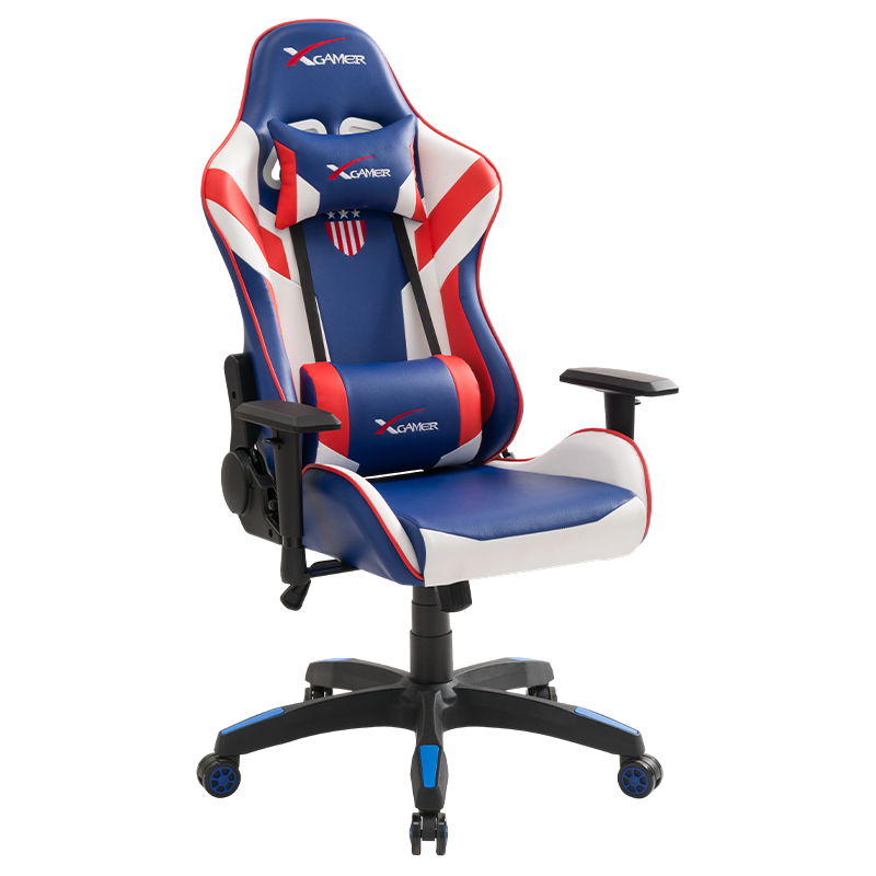 RXGAMER RX-2030 Ergonomické herní křeslo s nastavitelnou bederní a hlavovou opěrkou